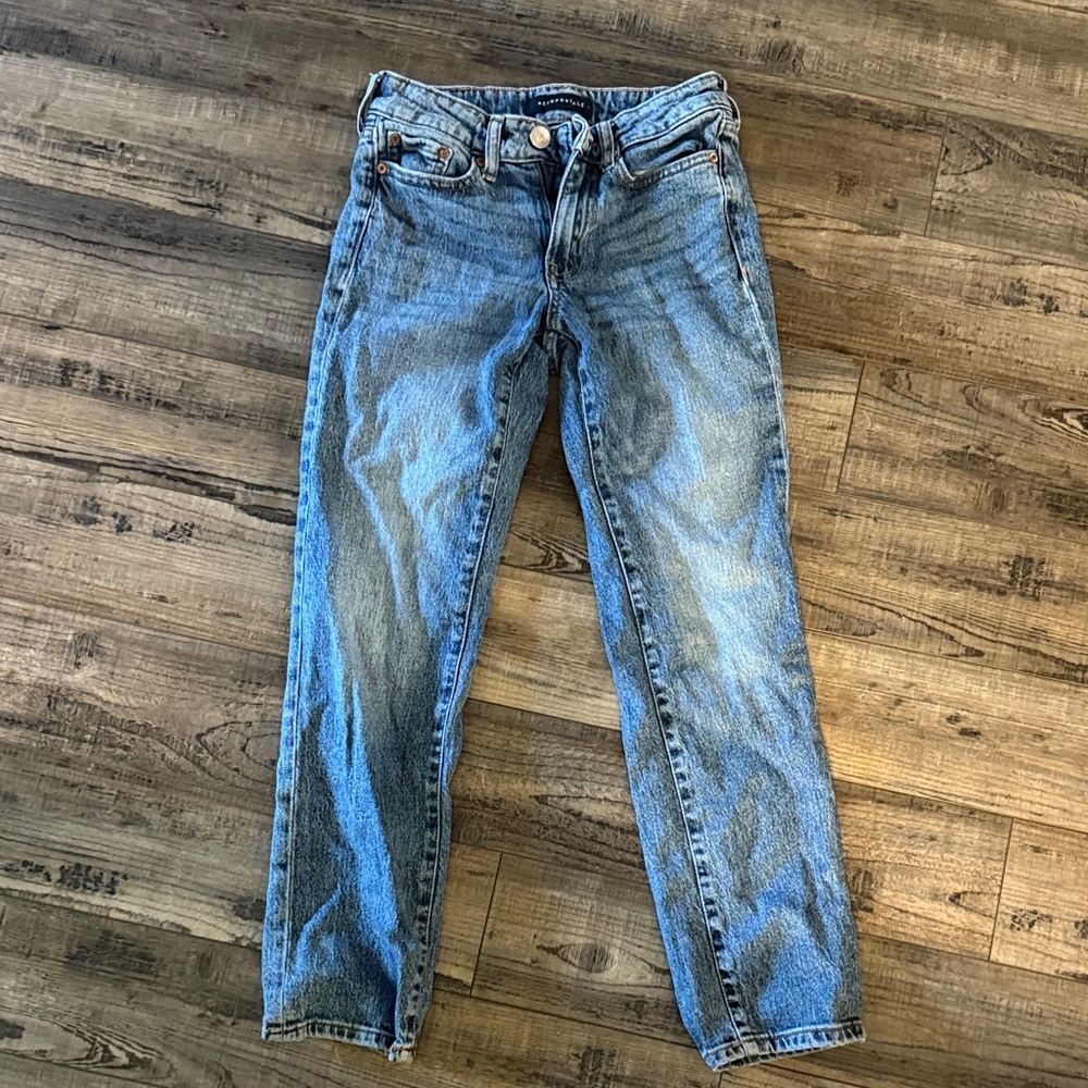 Aeropostale Light Blue Straight Jeans